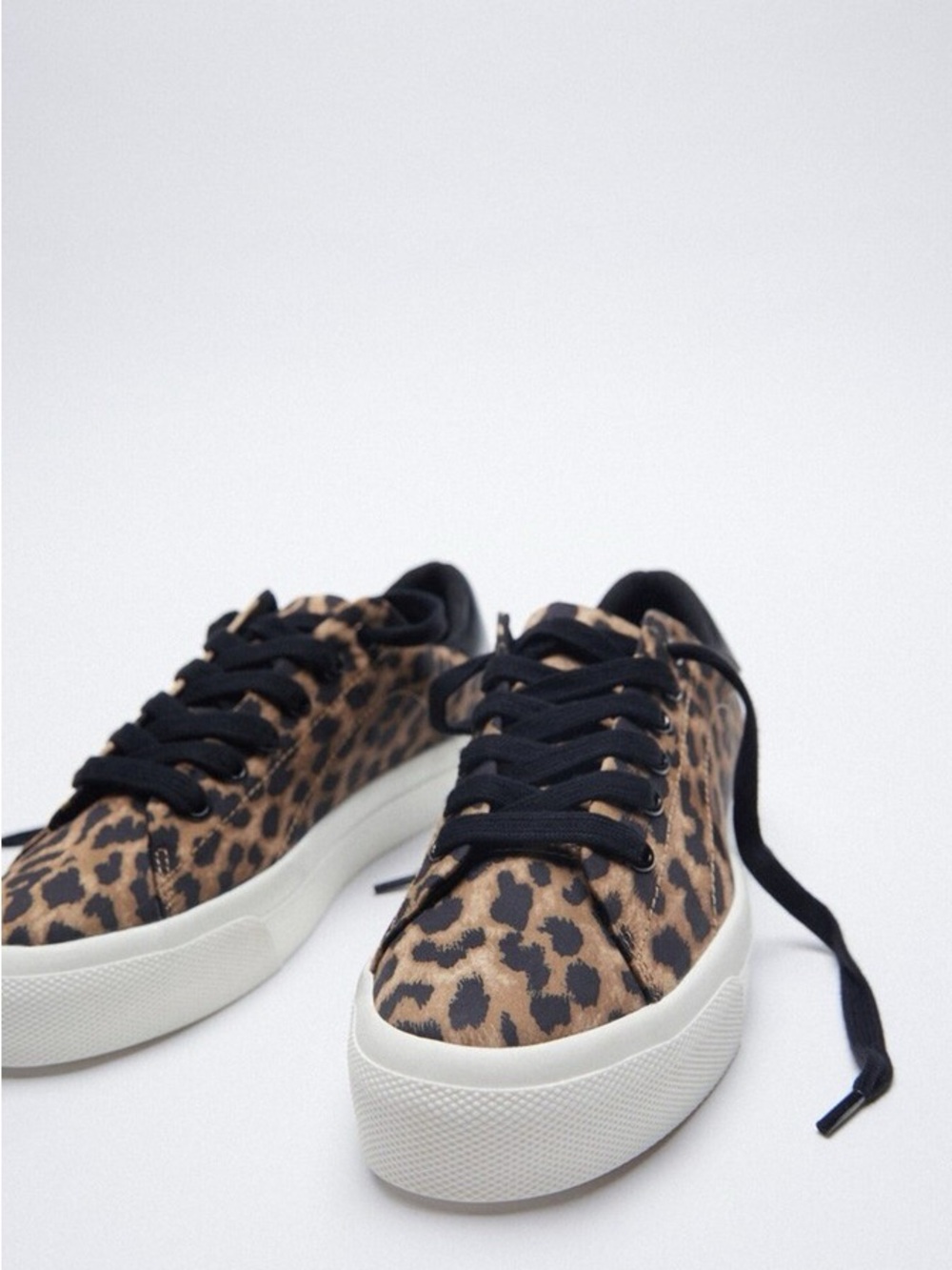Zara Leopard Print Sneakers – Size 38 - Picture 3 of 12